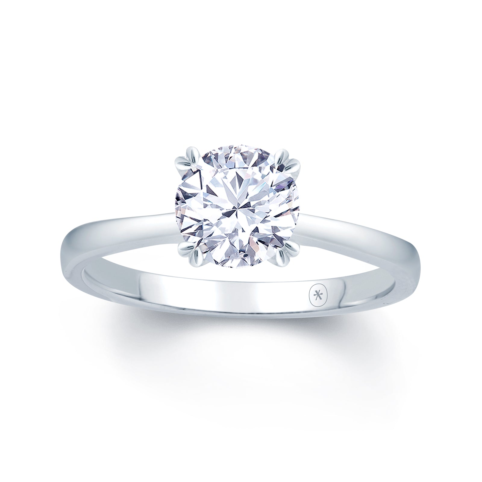 platinum-round-plain-band