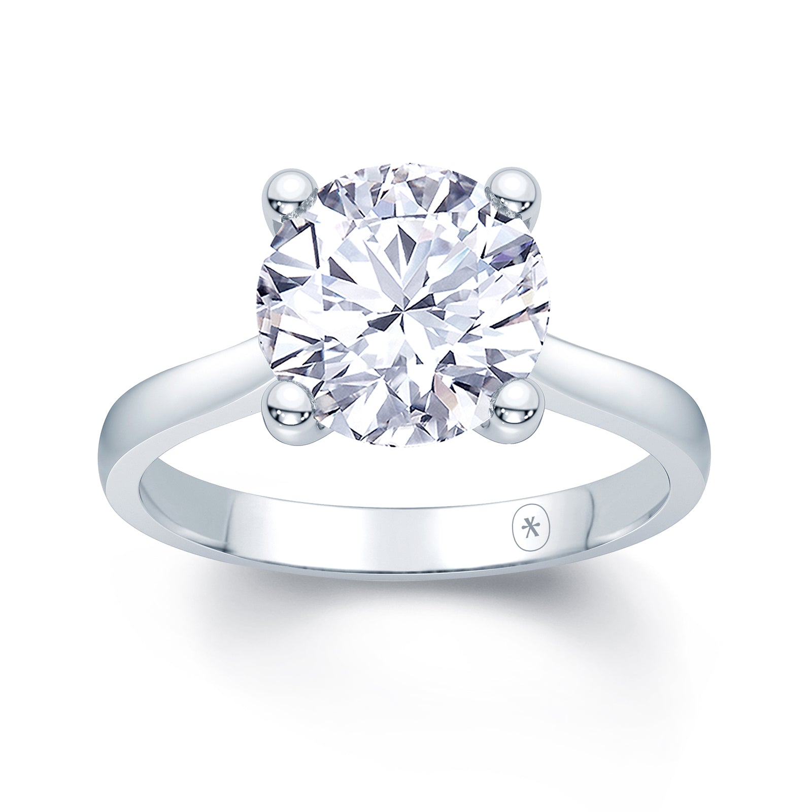 platinum-round-plain-band