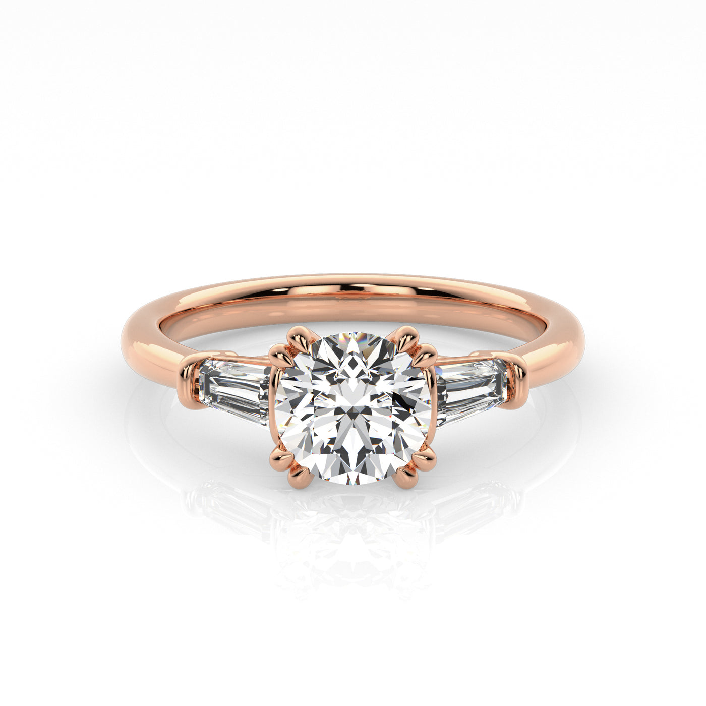 The One - Round Brilliant Diamond Engagement Ring