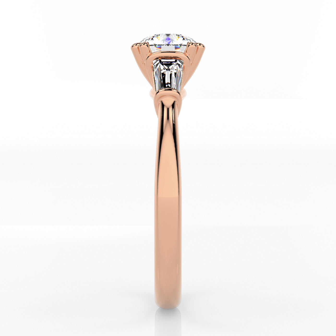 The One - Round Brilliant Diamond Engagement Ring
