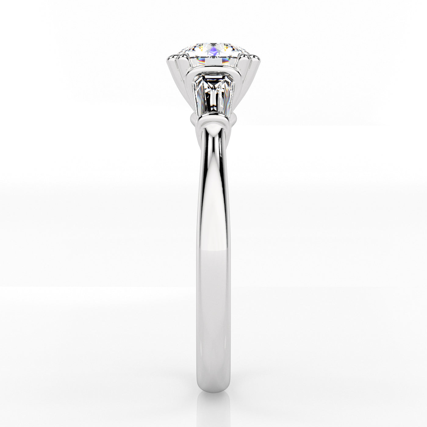 The One - Round Brilliant Diamond Engagement Ring