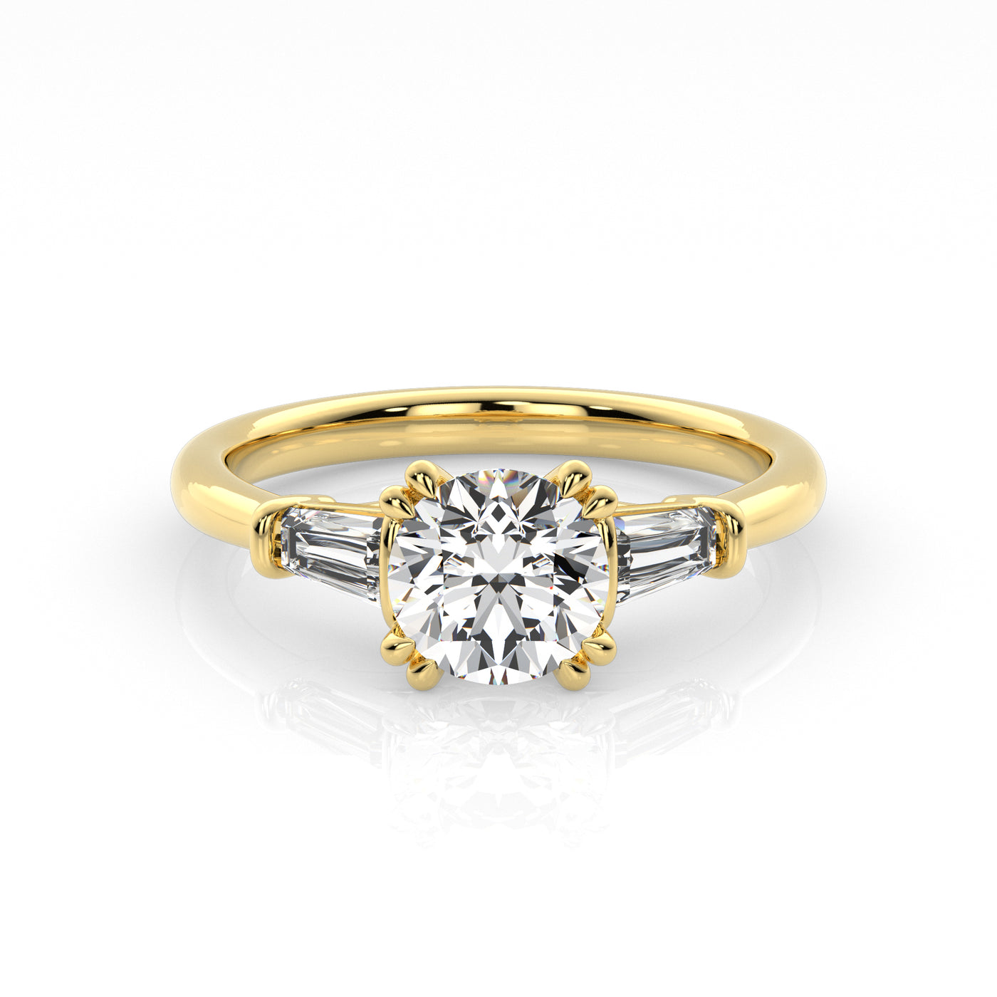 The One - Round Brilliant Diamond Engagement Ring