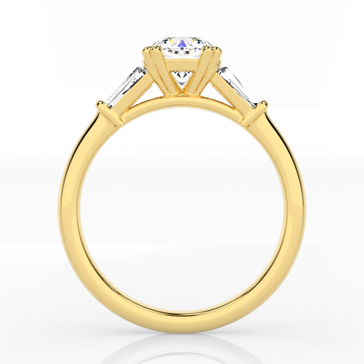 The One - Round Brilliant Diamond Engagement Ring