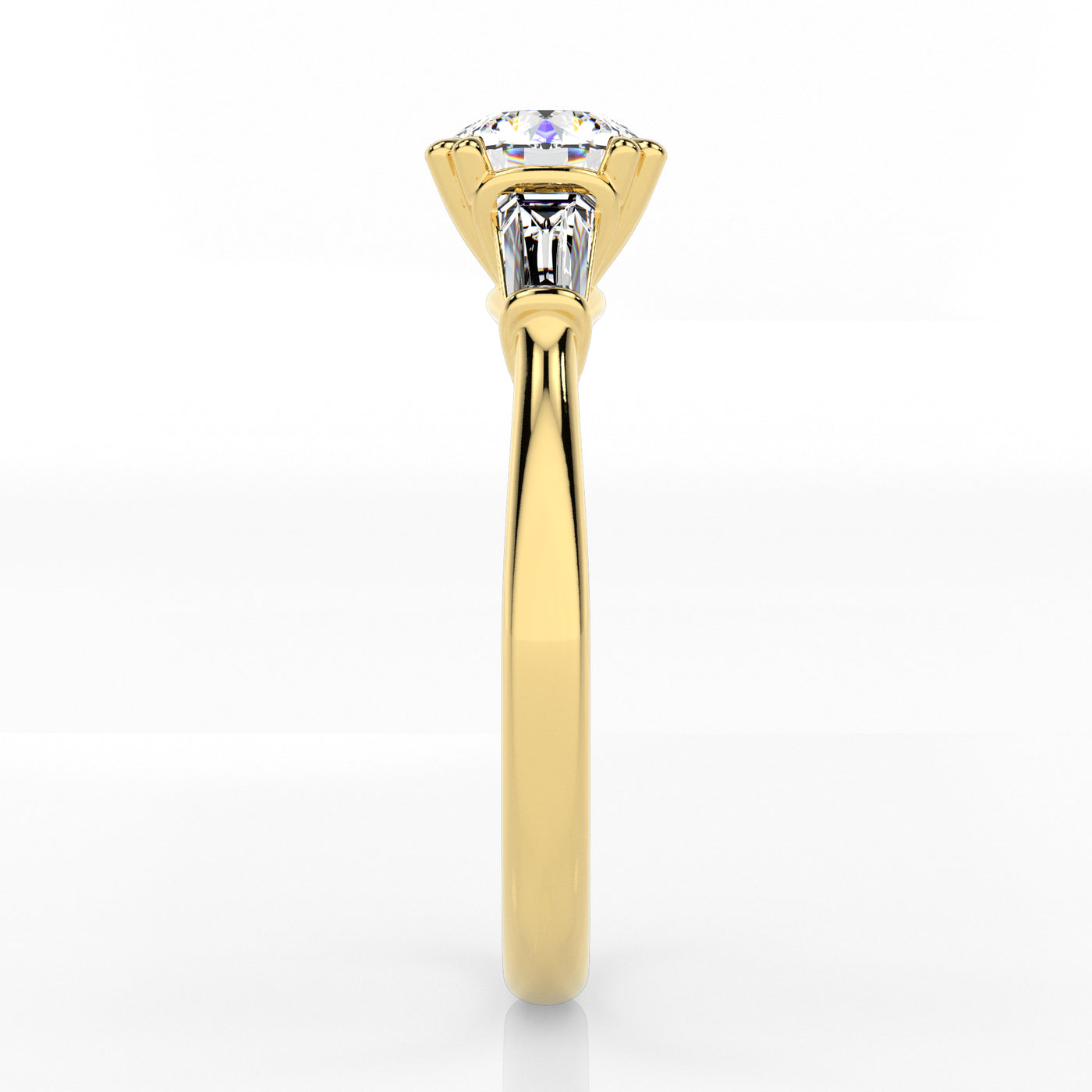 The One - Round Brilliant Diamond Engagement Ring