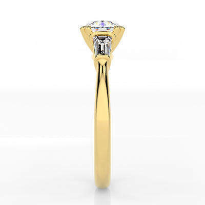 The One - Round Brilliant Diamond Engagement Ring
