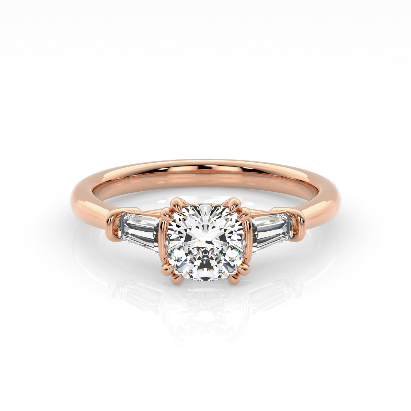 AURG588 - Diamond Engagement Ring