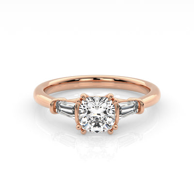 AURG588 - Diamond Engagement Ring