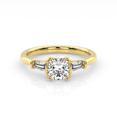 AURG588 - Diamond Engagement Ring