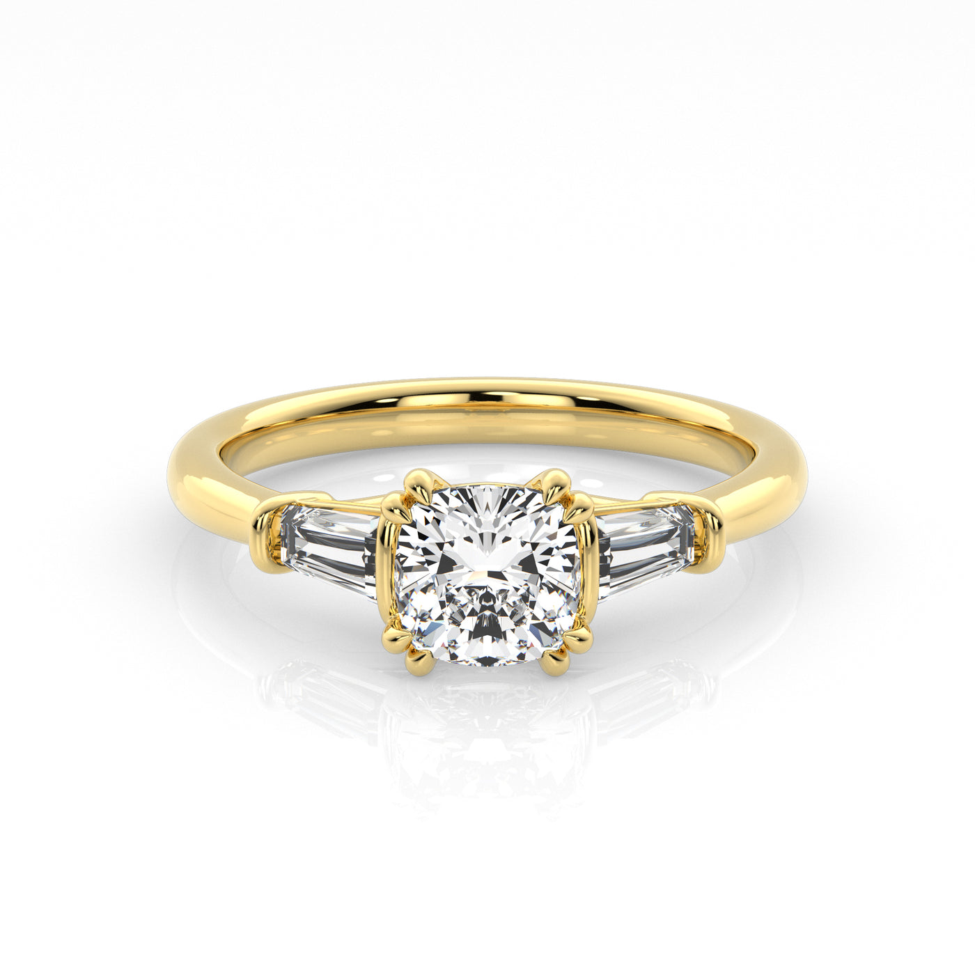 The One - Cushion Diamond Engagement Ring