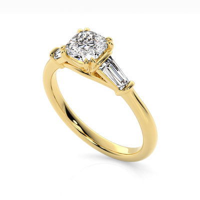 AURG588 - Diamond Engagement Ring