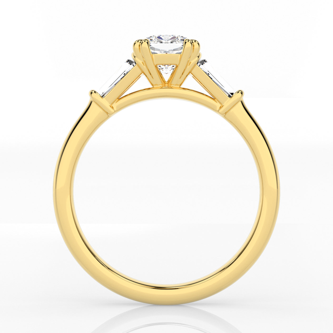 AURG588 - Diamond Engagement Ring