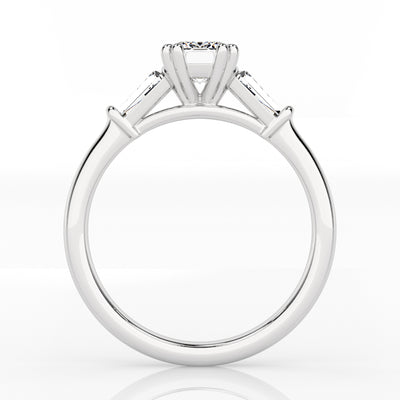 The One - Emerald Diamond Engagement Ring