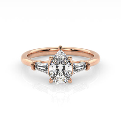 The One - Pear Diamond Engagement Ring