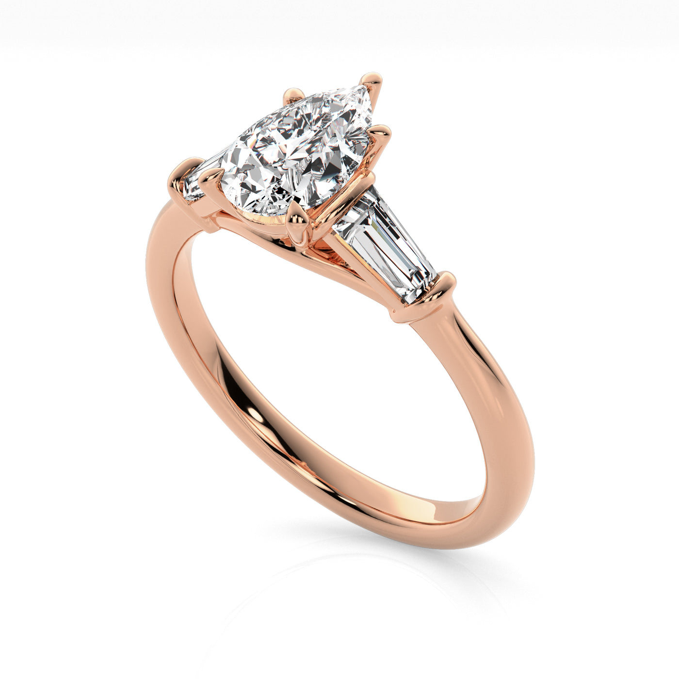 The One - Pear Diamond Engagement Ring