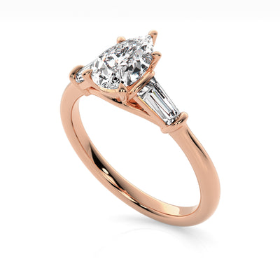The One - Pear Diamond Engagement Ring