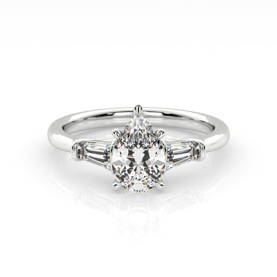 The One - Pear Diamond Engagement Ring
