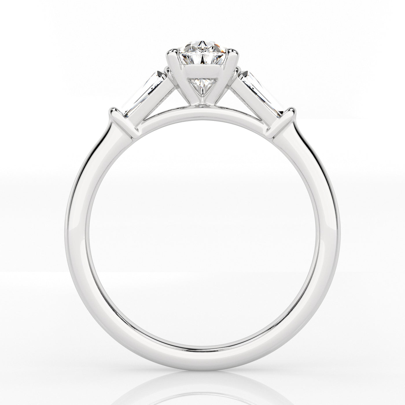 The One - Pear Diamond Engagement Ring