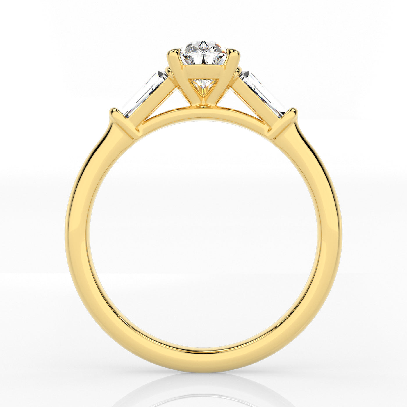 The One - Pear Diamond Engagement Ring