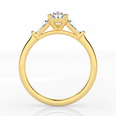 The One - Pear Diamond Engagement Ring