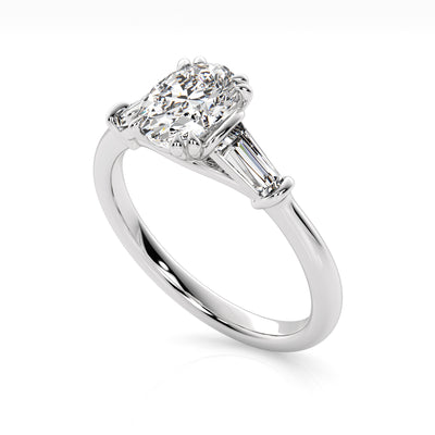 The One - Oval Diamond Engagement Ring