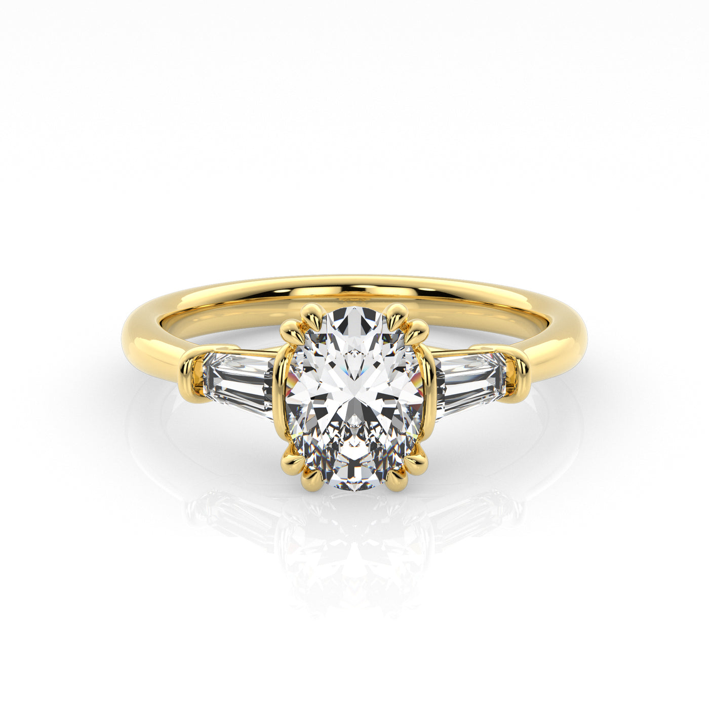 The One - Oval Diamond Engagement Ring