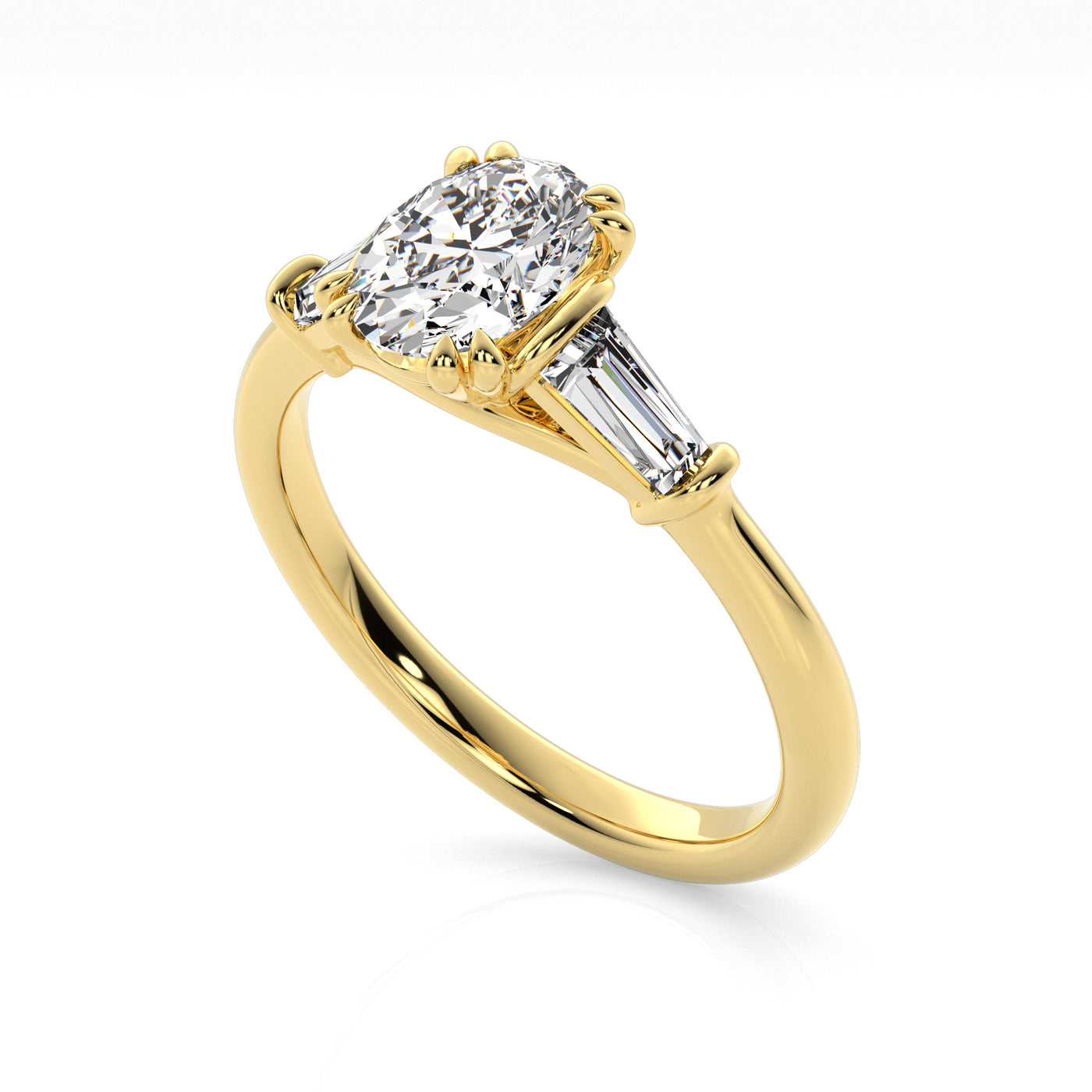 The One - Oval Diamond Engagement Ring