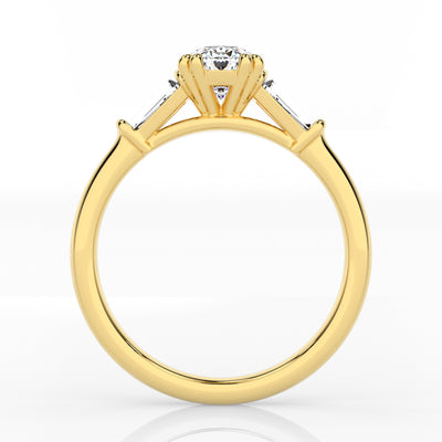 The One - Oval Diamond Engagement Ring