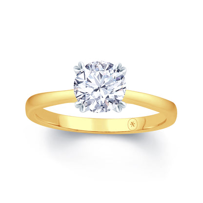 18k-two-tone-round-plain-band