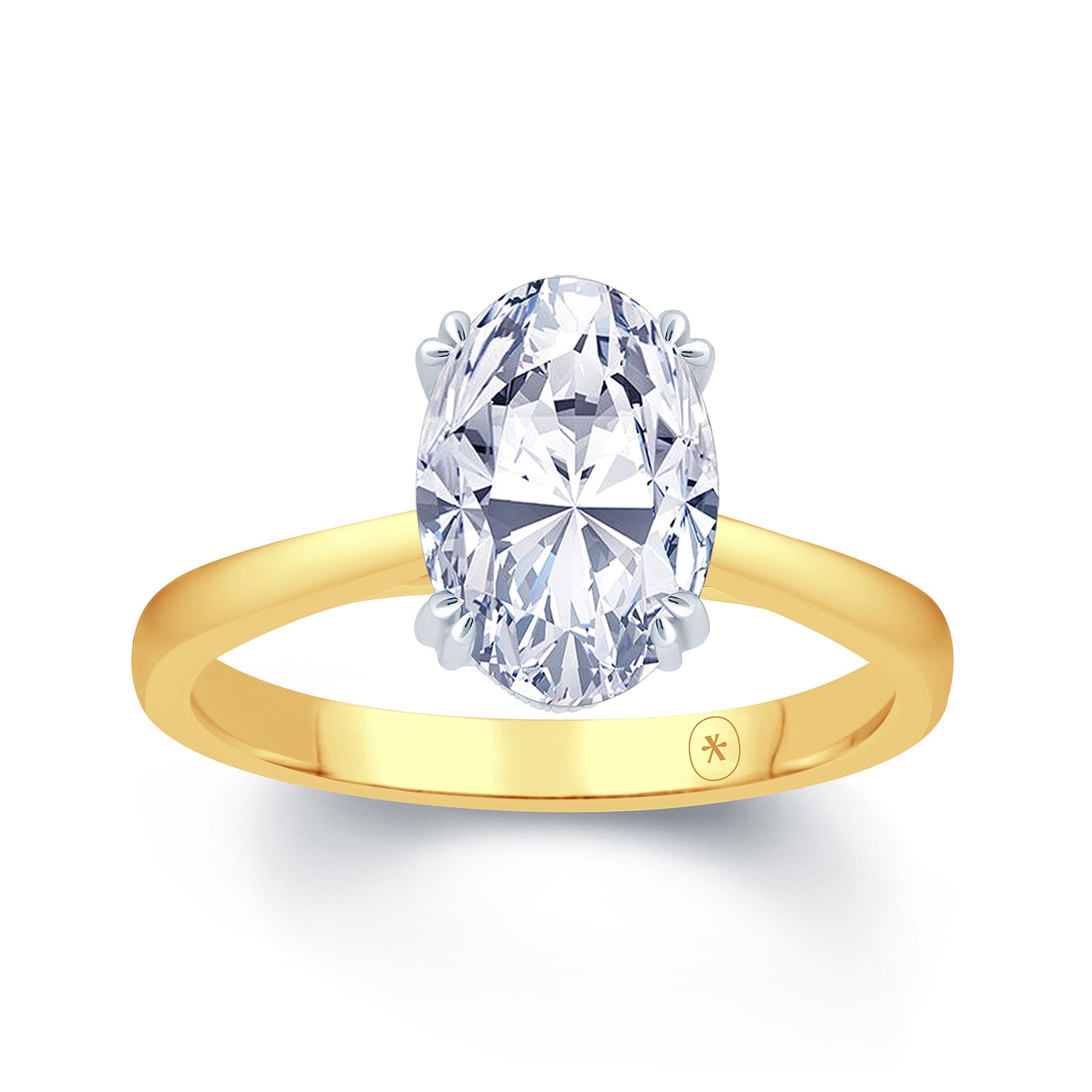 18k-two-tone-oval-plain-band