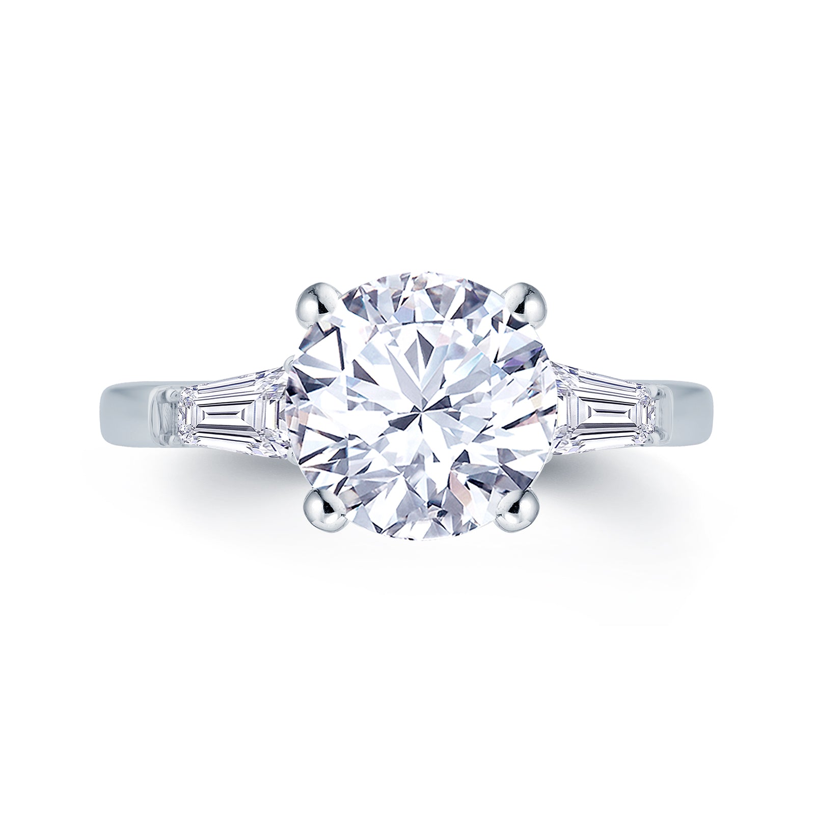 round-with-bagguete-solitiare-plus-engagement-ring