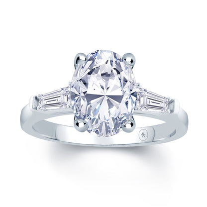 platinum-oval