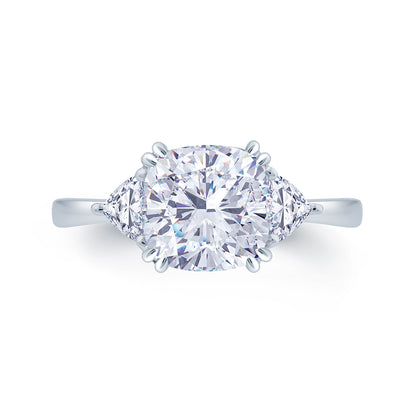 cushion-with-trillant-3-stone-engagement-ring