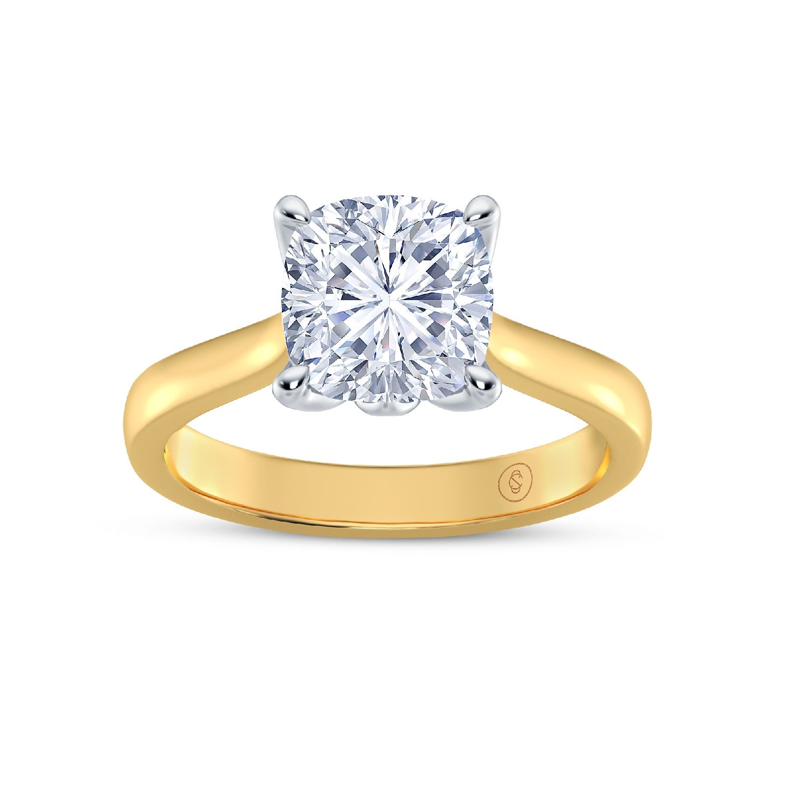 The One - Cushion Diamond Engagement Ring