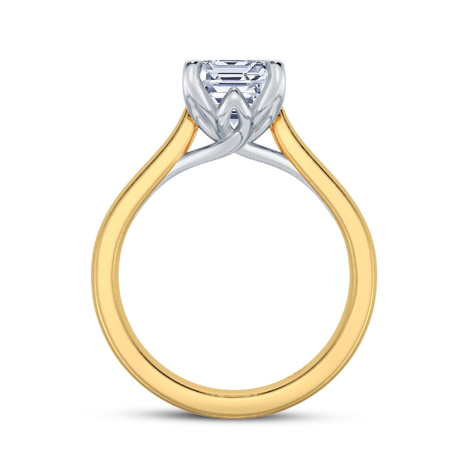 The One - Elongated Cushion Diamond Engagement Ring