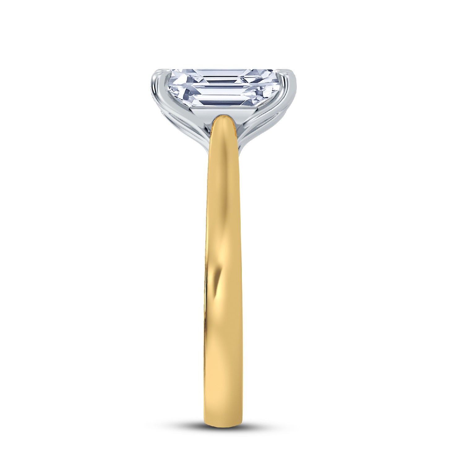 The One - Elongated Cushion Diamond Engagement Ring