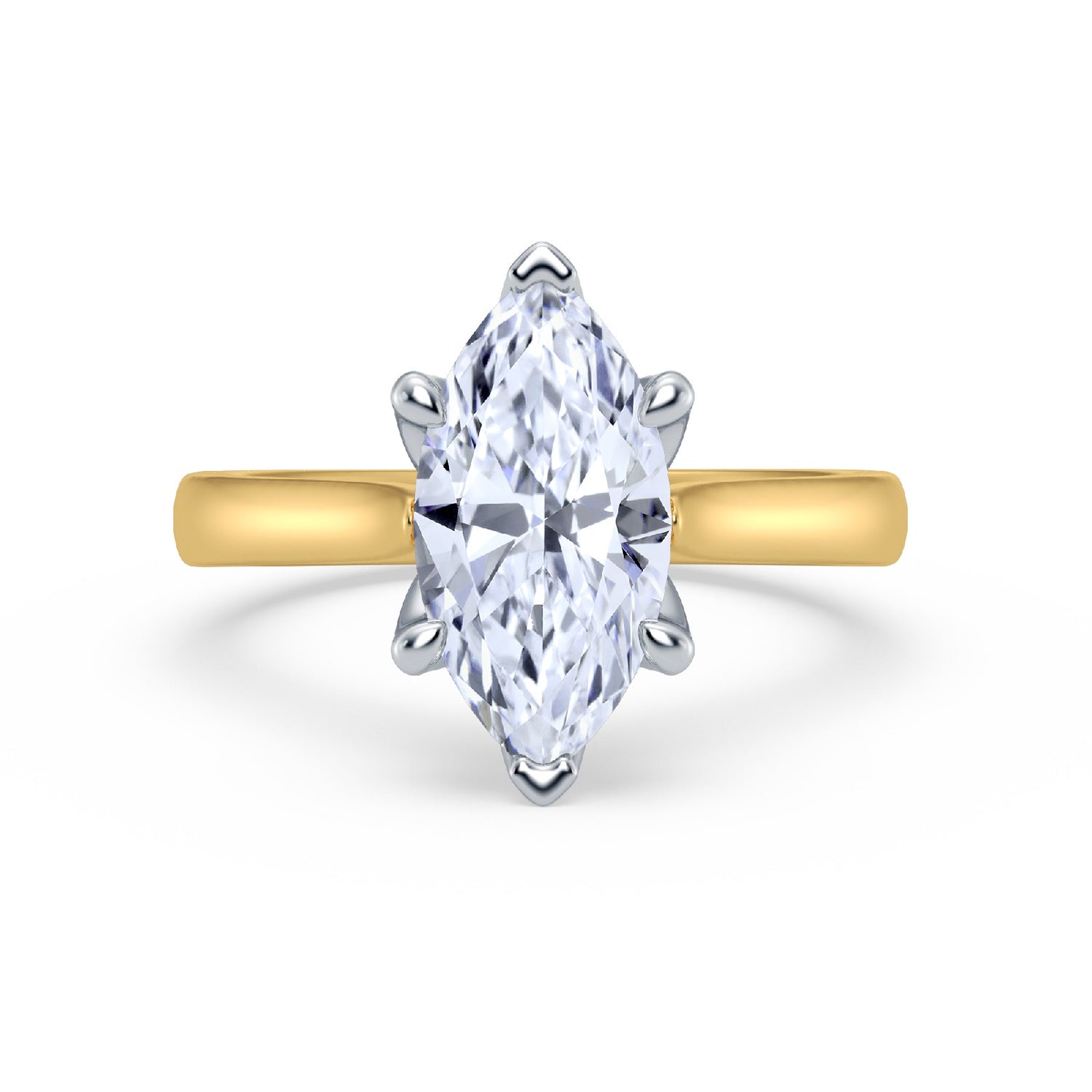 The One - Marquise Diamond Engagement Ring