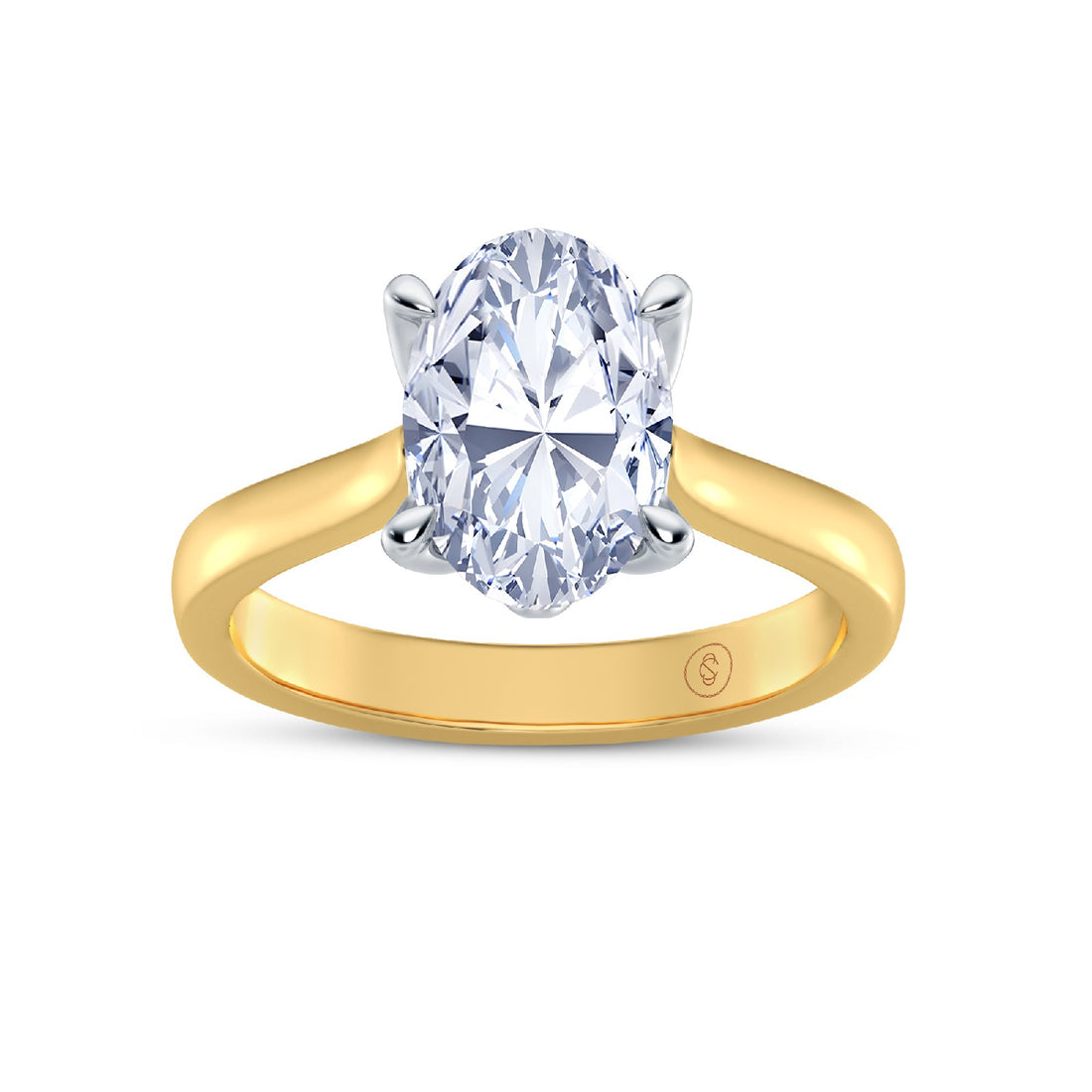 The One - Oval Diamond Engagement Ring