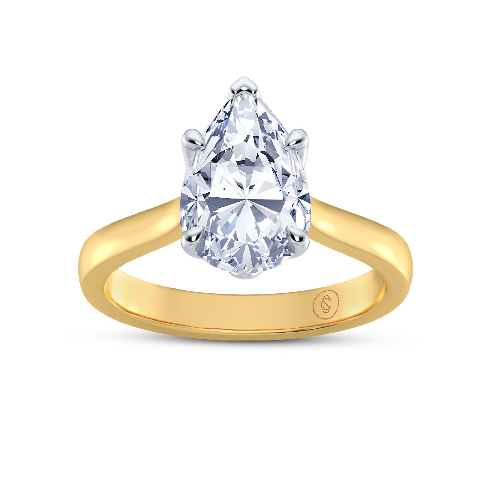 The One - Pear Diamond Engagement Ring