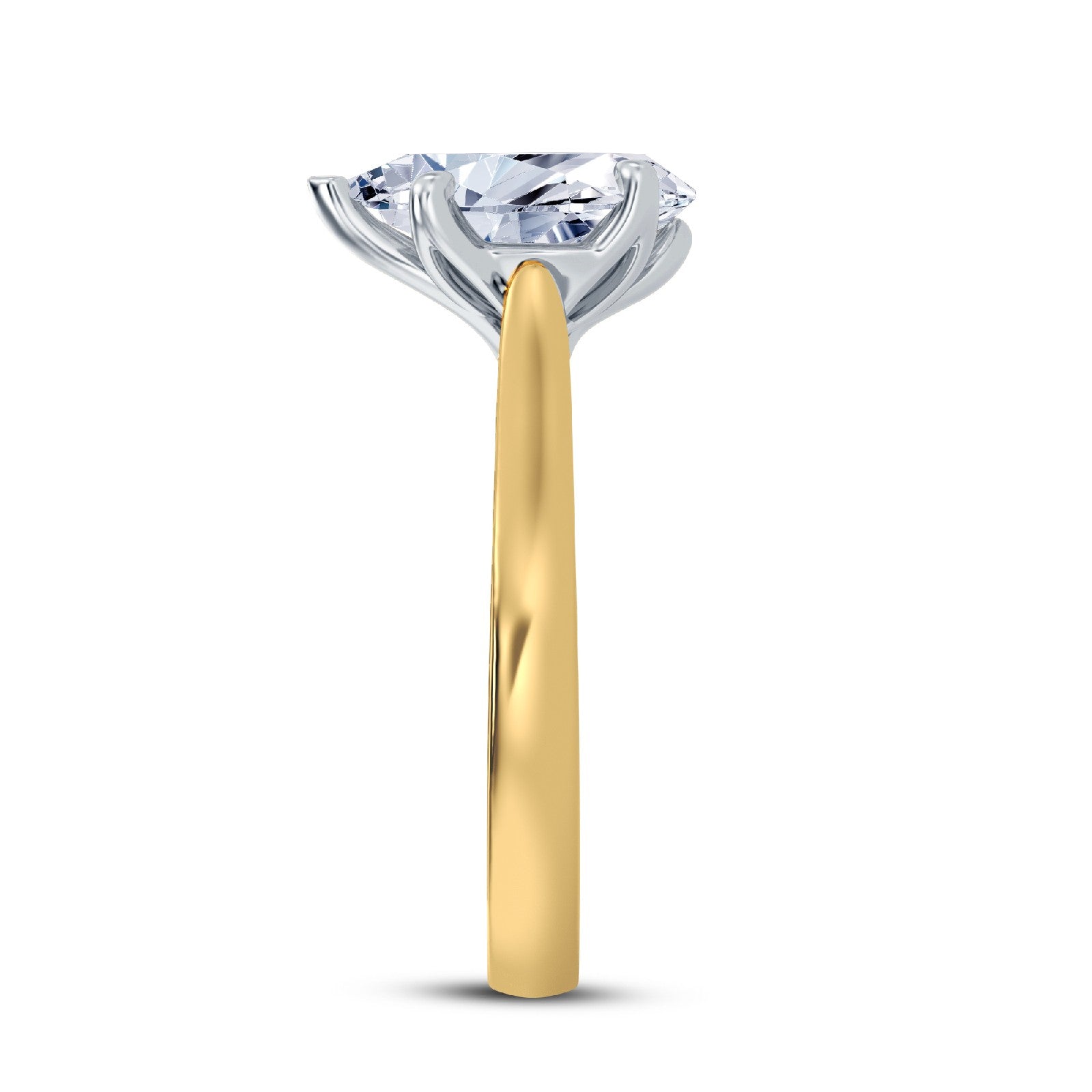 The One - Pear Diamond Engagement Ring