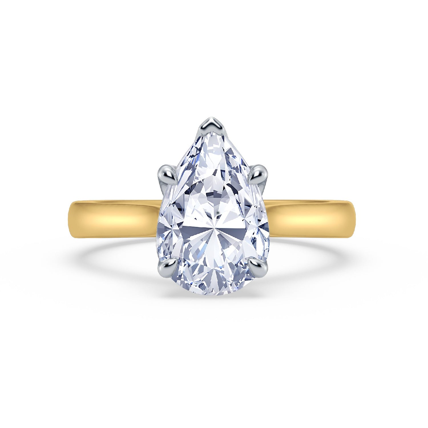 The One - Pear Diamond Engagement Ring