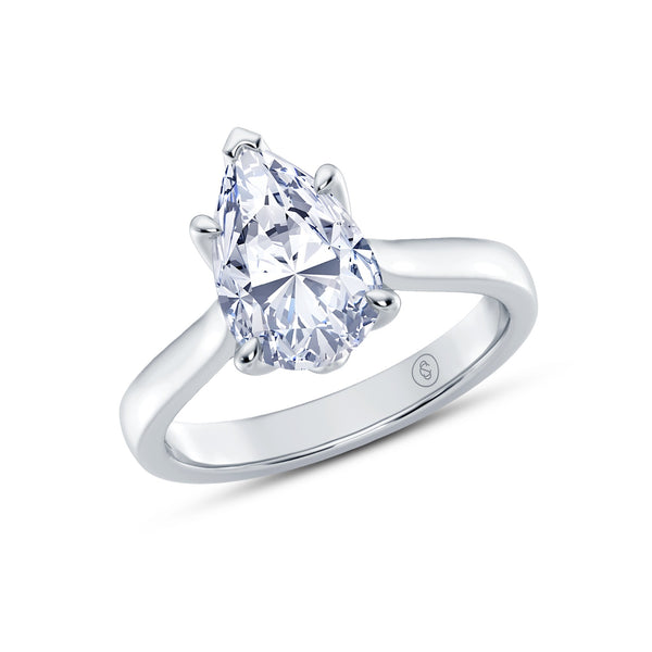 The One - Pear Diamond Engagement Ring