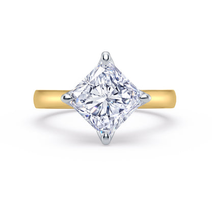 The One - Princess Diamond Engagement Ring (East-West)