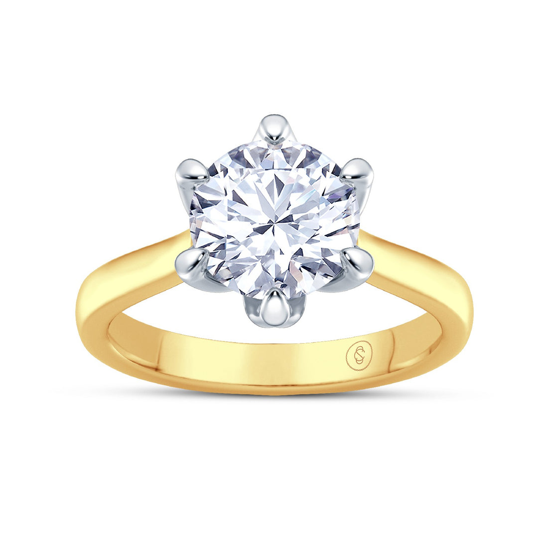 The One - Round Brilliant Diamond Engagement Ring