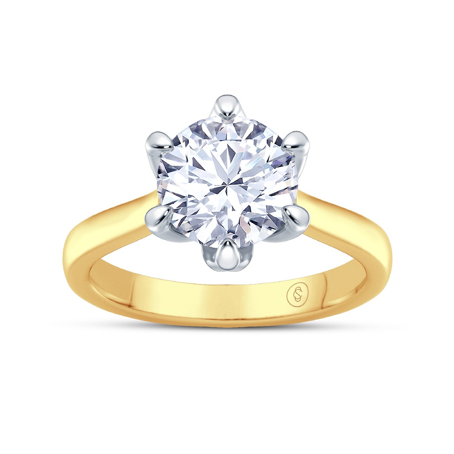 The One - Round Brilliant Diamond Engagement Ring