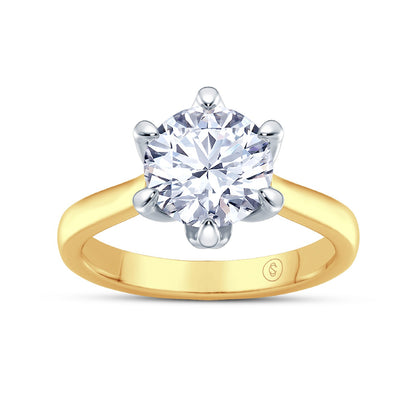The One - Round Brilliant Diamond Engagement Ring