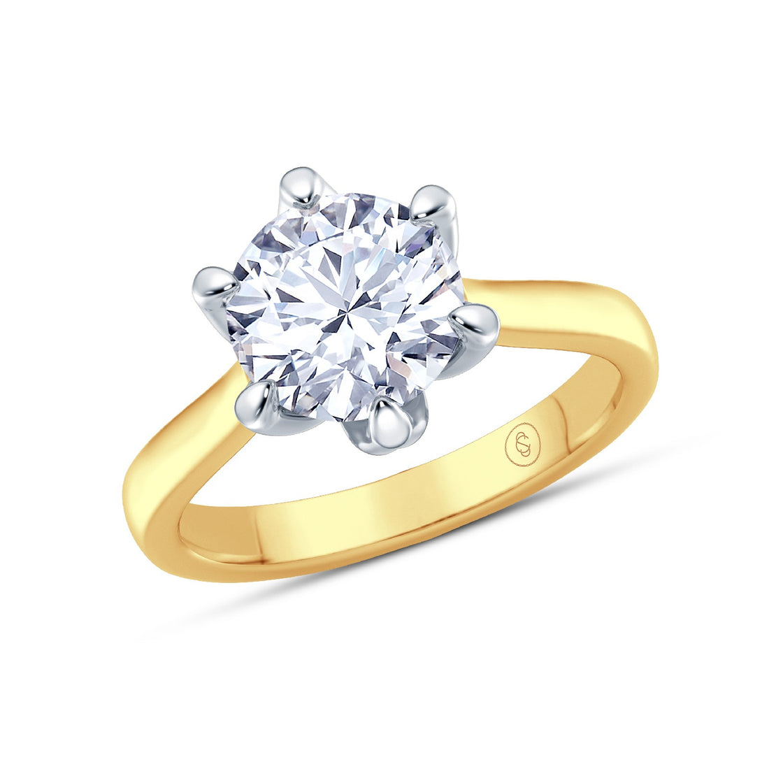 The One - Round Brilliant Diamond Engagement Ring