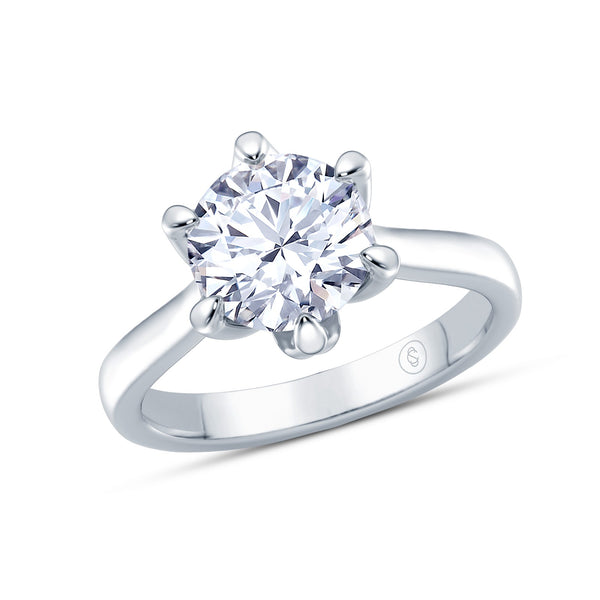 The One - Round Brilliant Diamond Engagement Ring