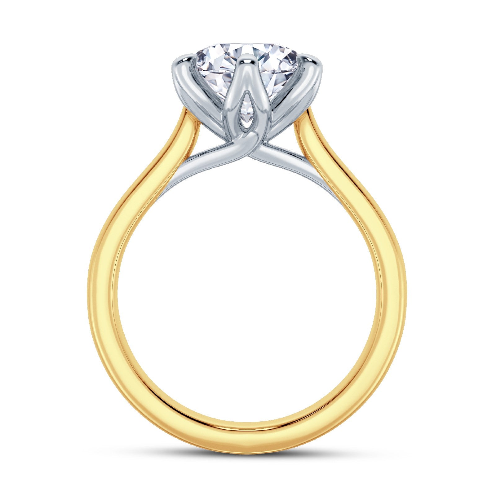 The One - Round Brilliant Diamond Engagement Ring