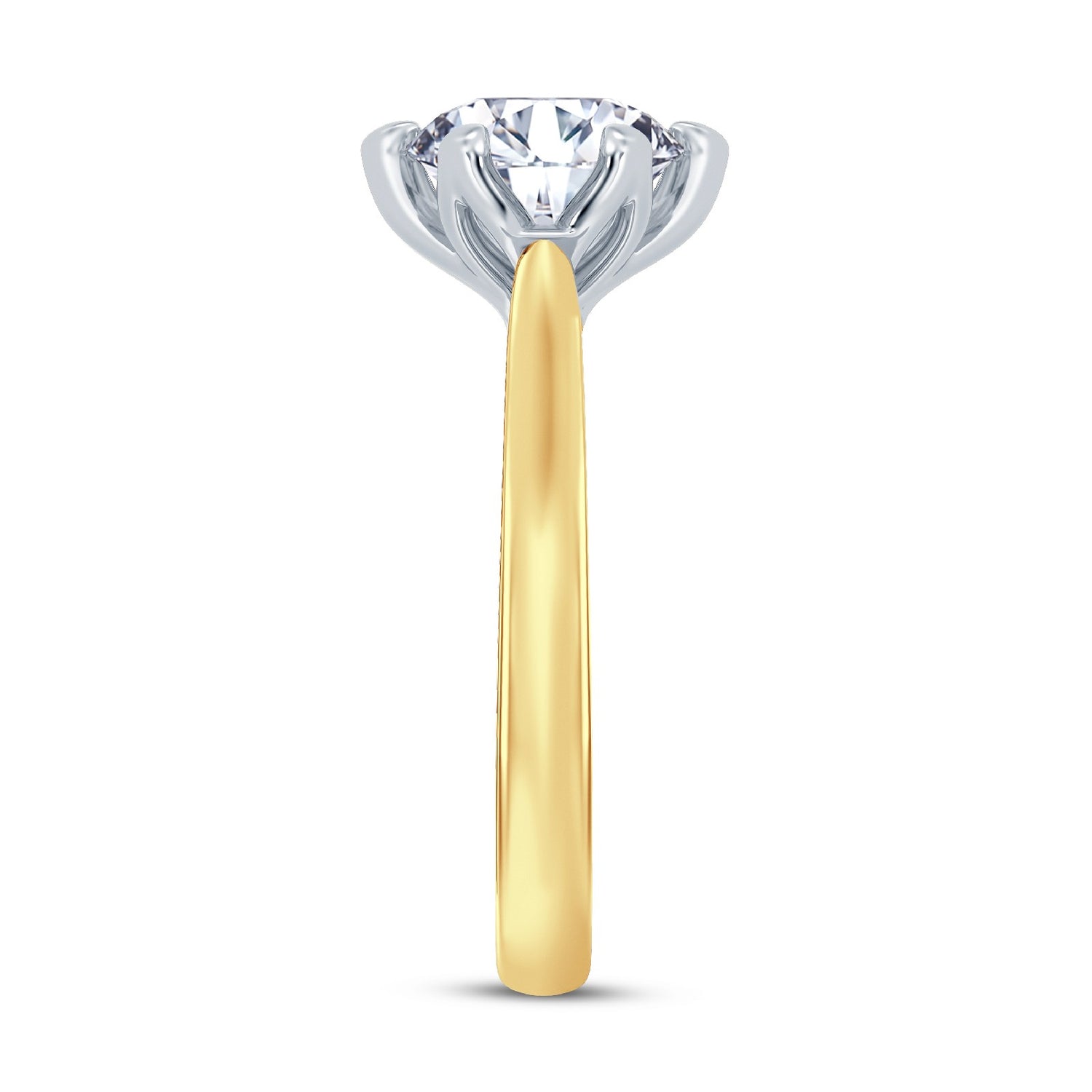 The One - Round Brilliant Diamond Engagement Ring