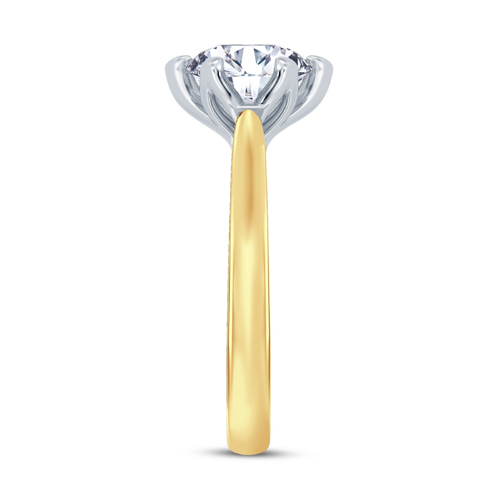 The One - Round Brilliant Diamond Engagement Ring